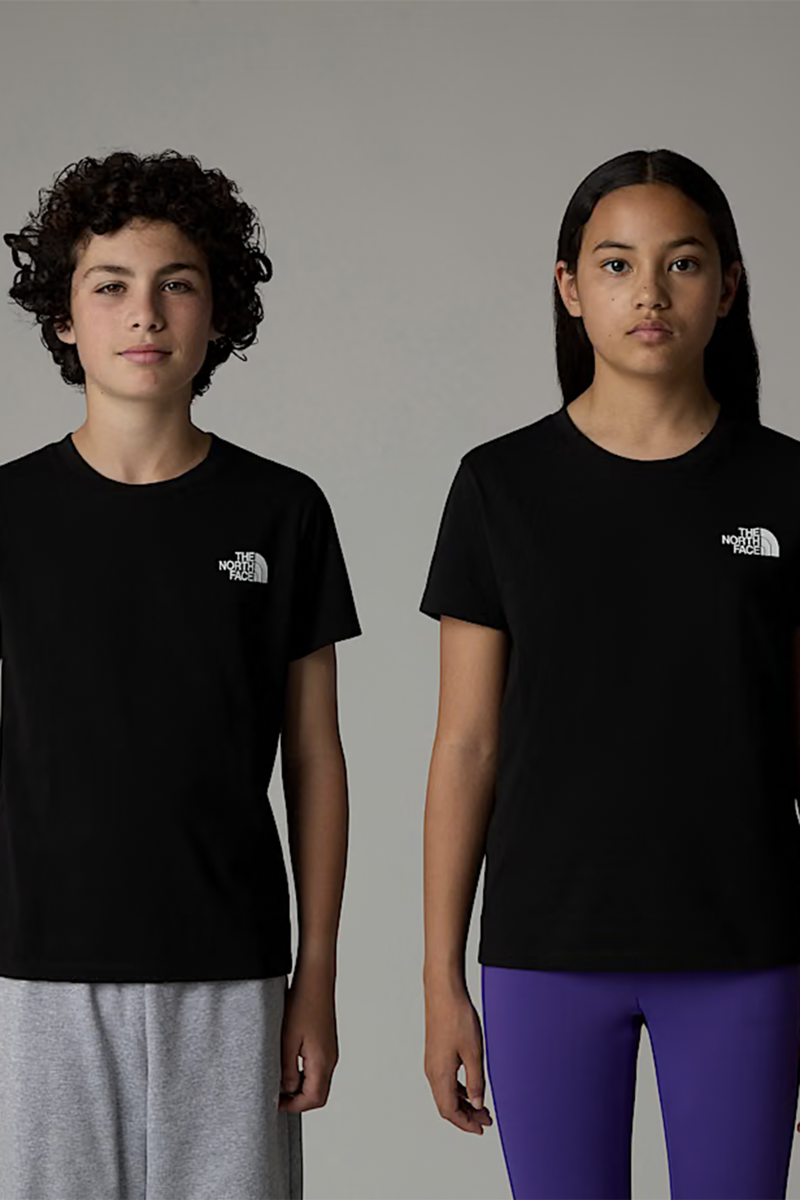 Casual jongens t-shirt km zwart
