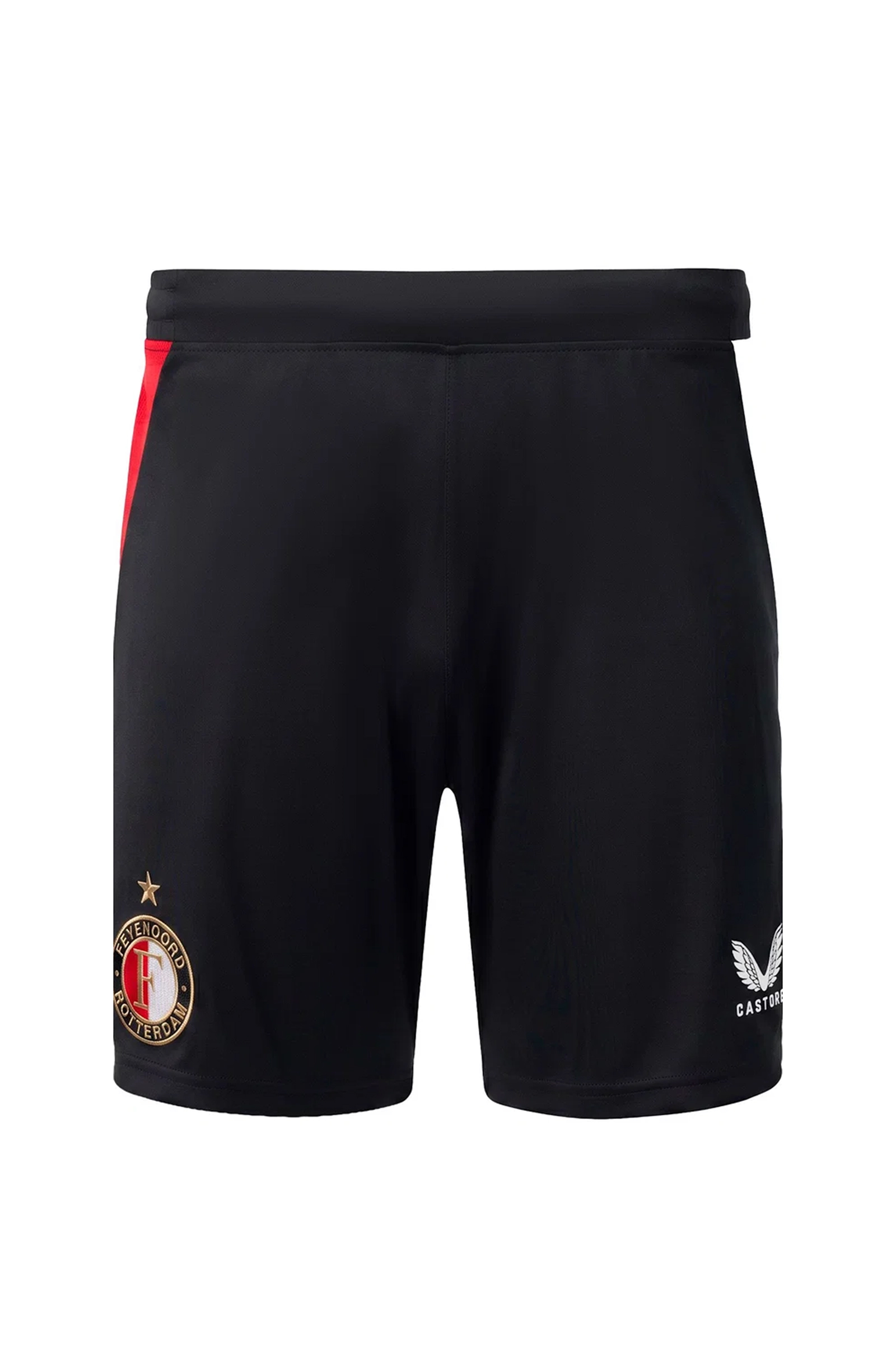 Voetbal heren club short  zwart