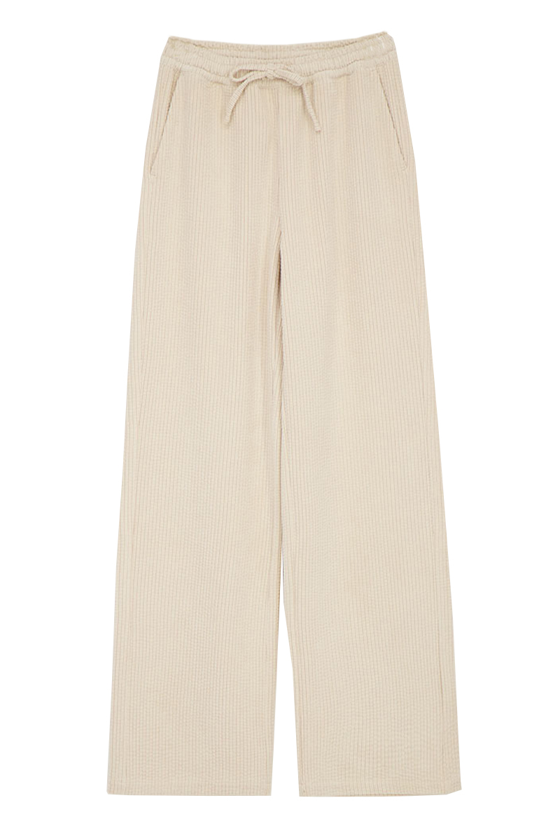 My Jewellery Rib pants Beige 1