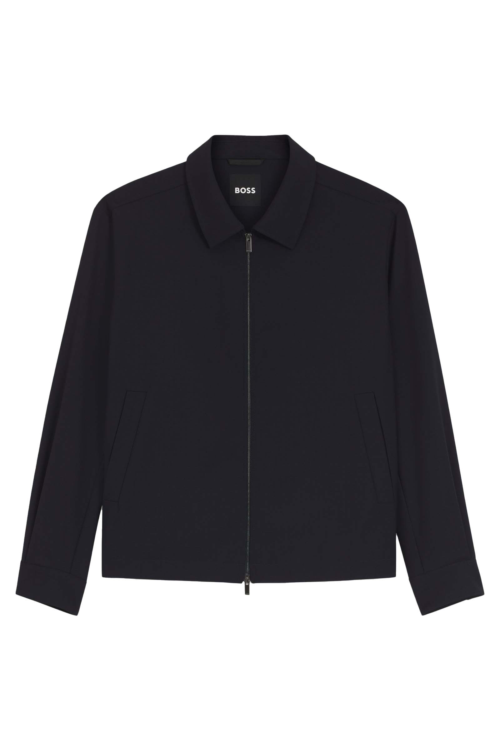 Heren jas blauw