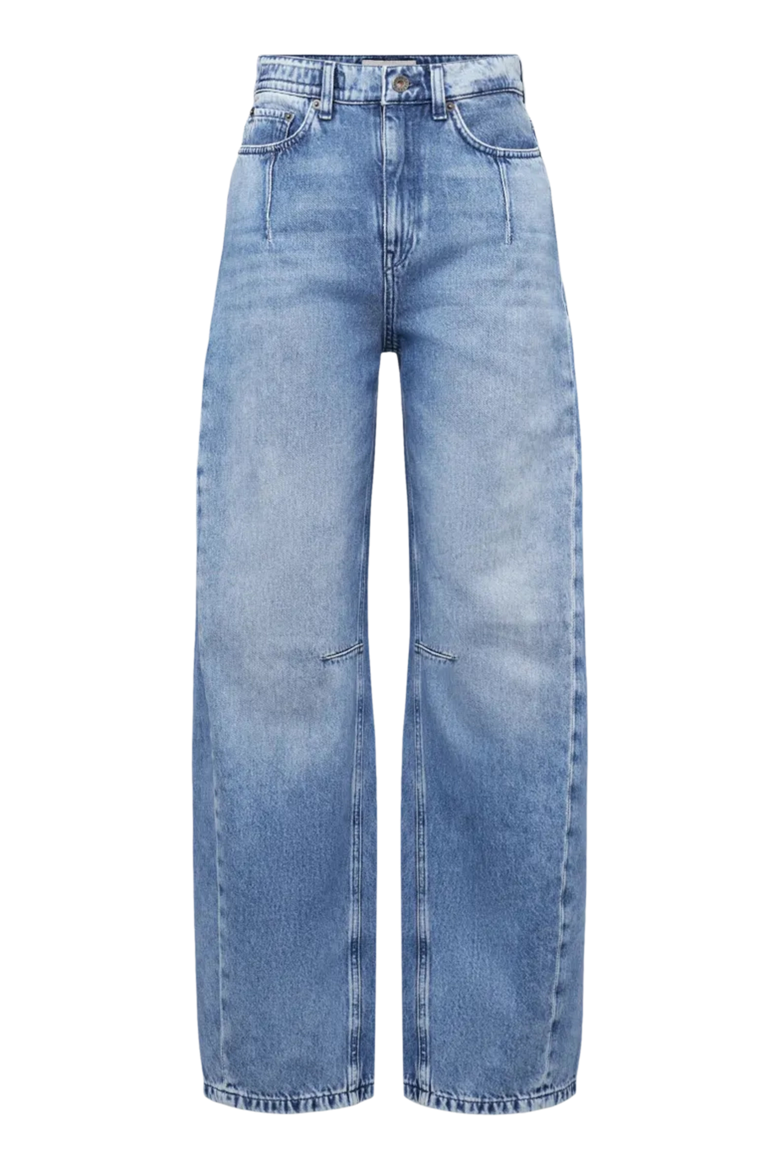 Dames broek blauw
