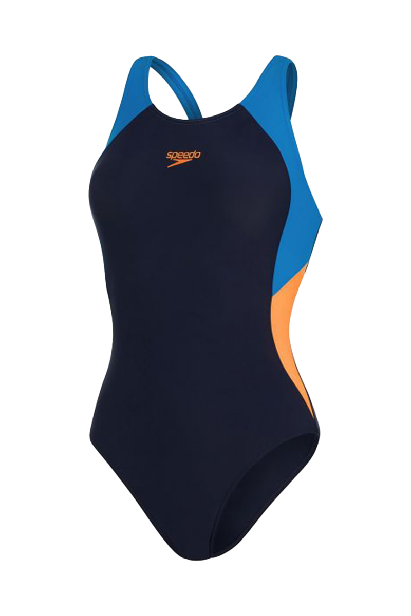 Speedo Bad/beach dames badpak sport Blauw-5 1