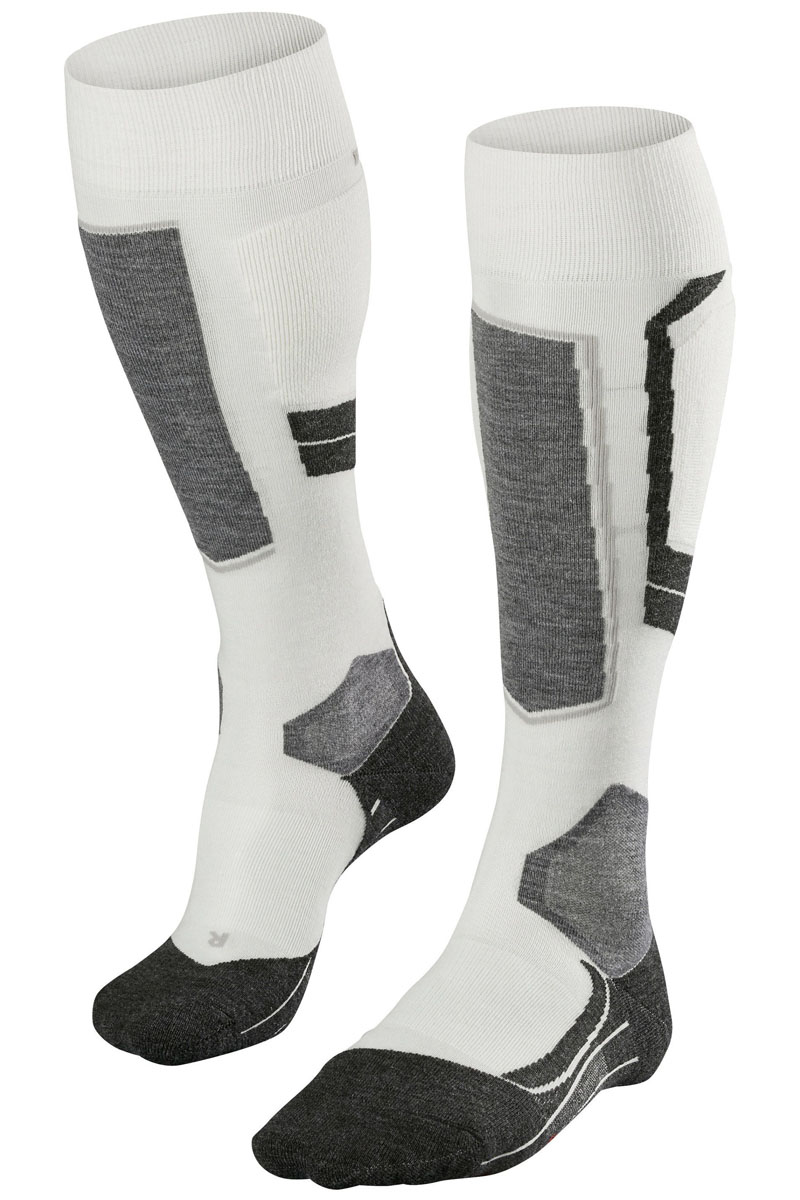 Wintersport kousen ski senior wit