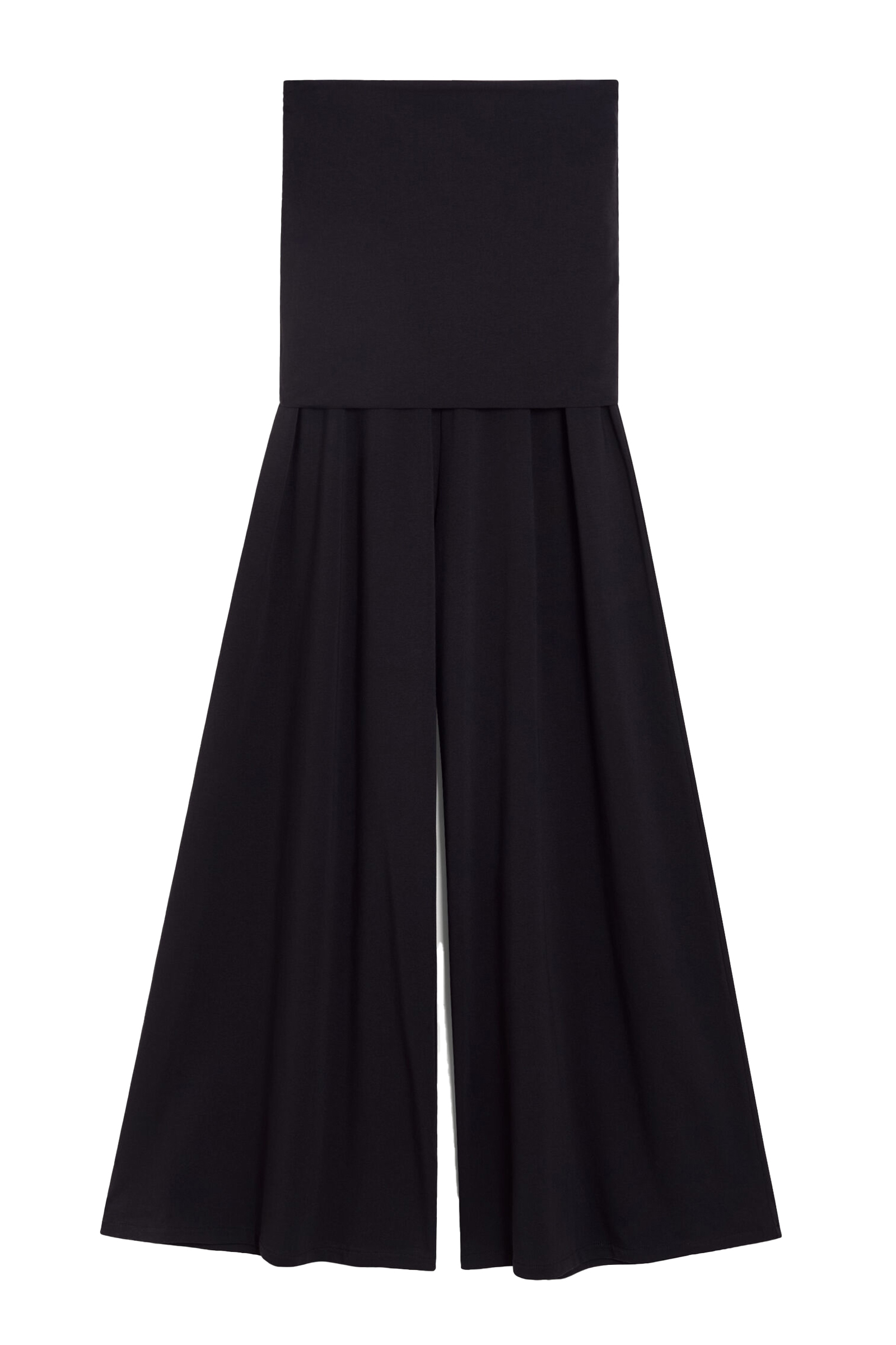 Dames jumpsuit/tuinbroek zwart