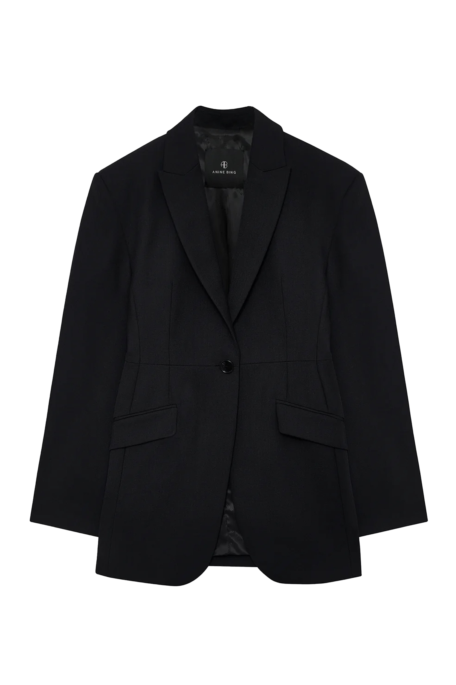 Dames blazer zwart