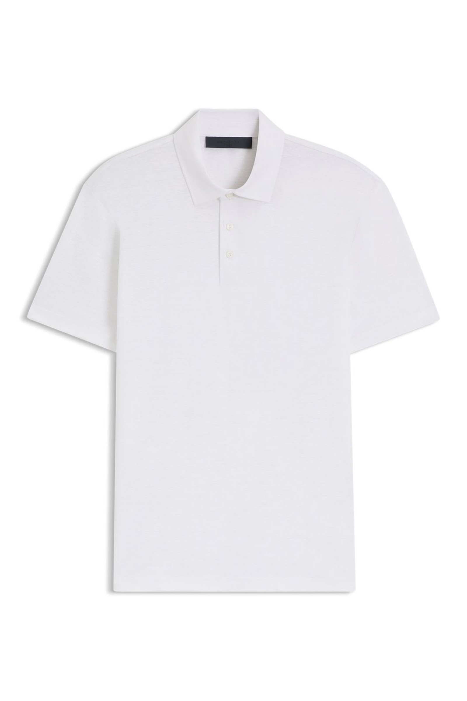Heren polo korte mouw wit