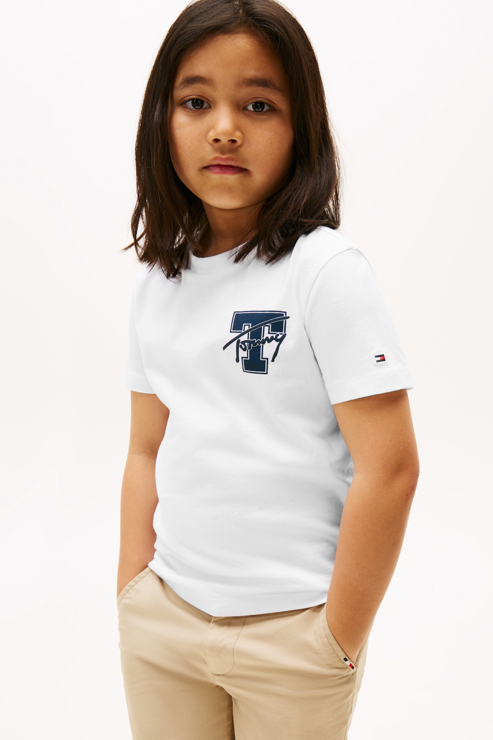 Jongens t-shirt korte mouw wit