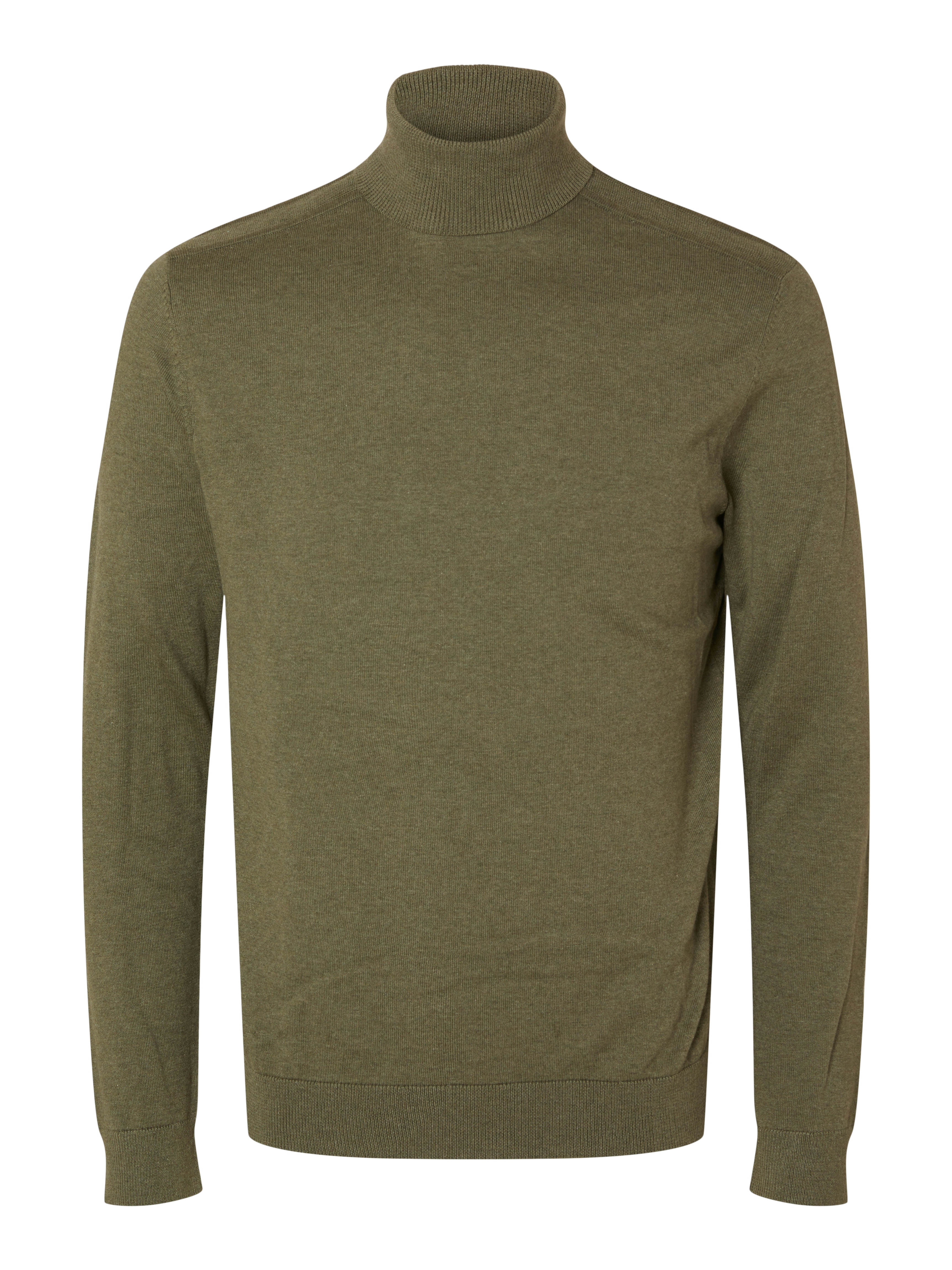 Selected SLHBERG ROLL NECK NOOS 216636001-Kalamata/Melange 1