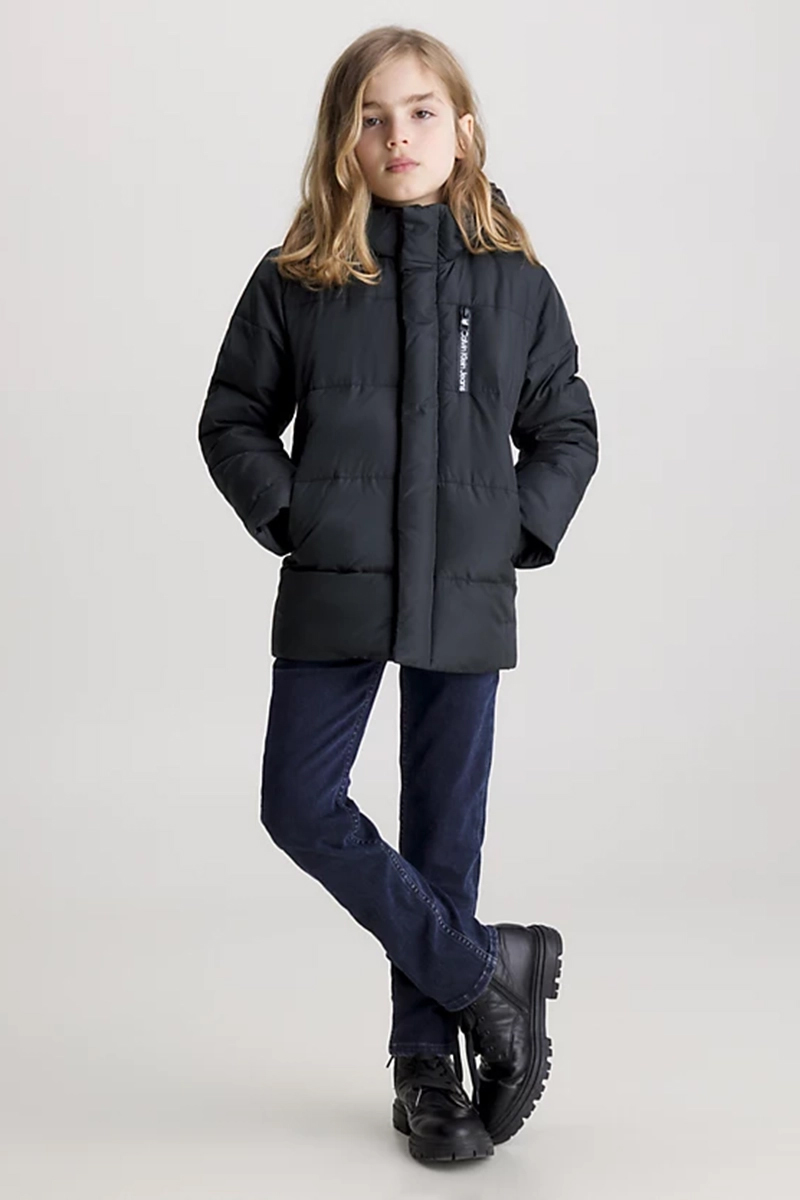 Calvin Klein Essential puffer jacket Zwart-1 3