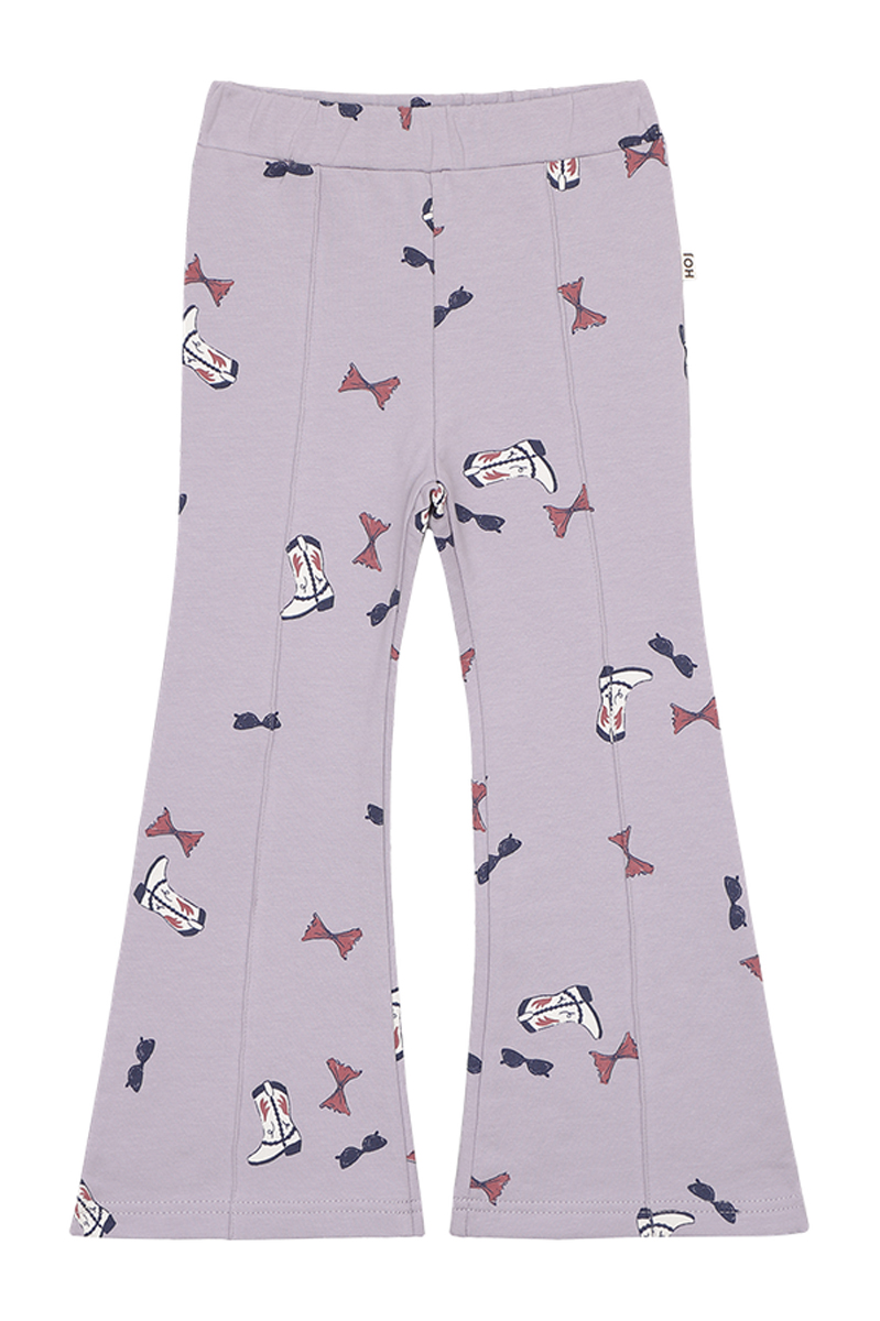 Meisjes broek paars