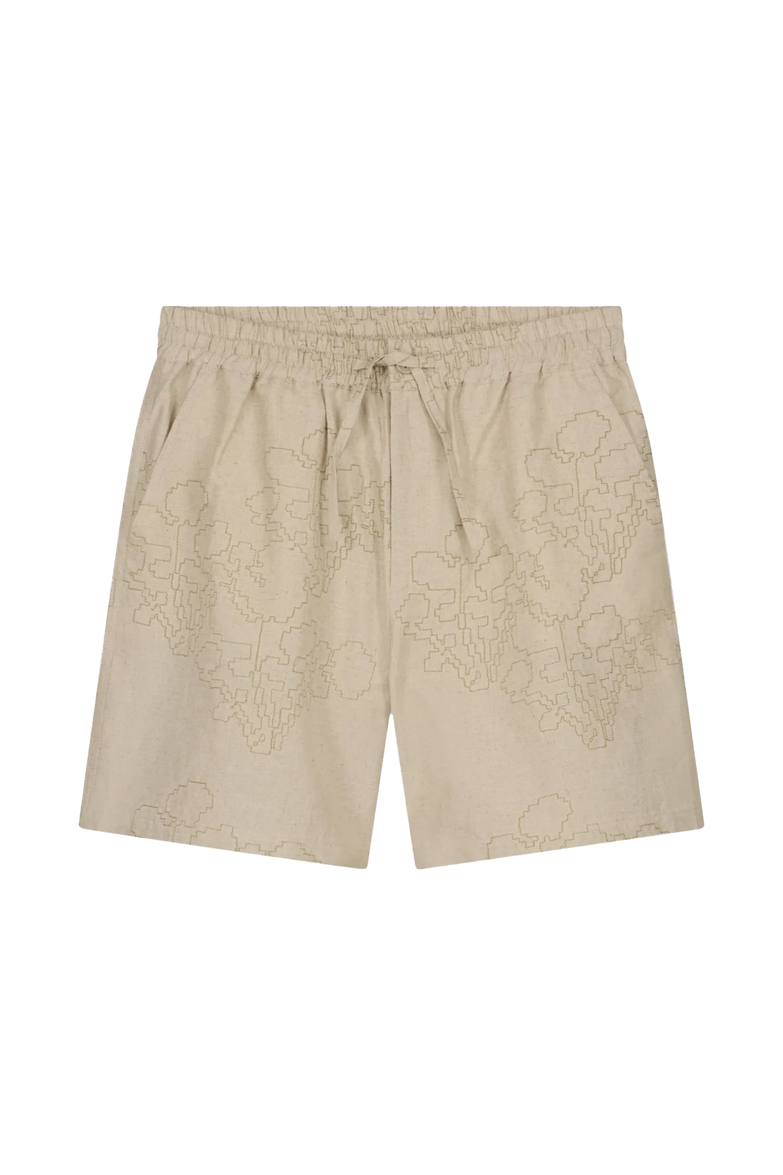 Heren short bruin