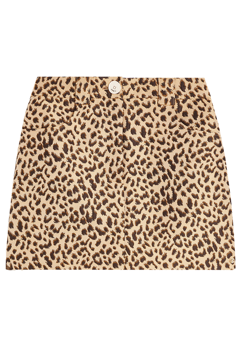 Dames rok bruin