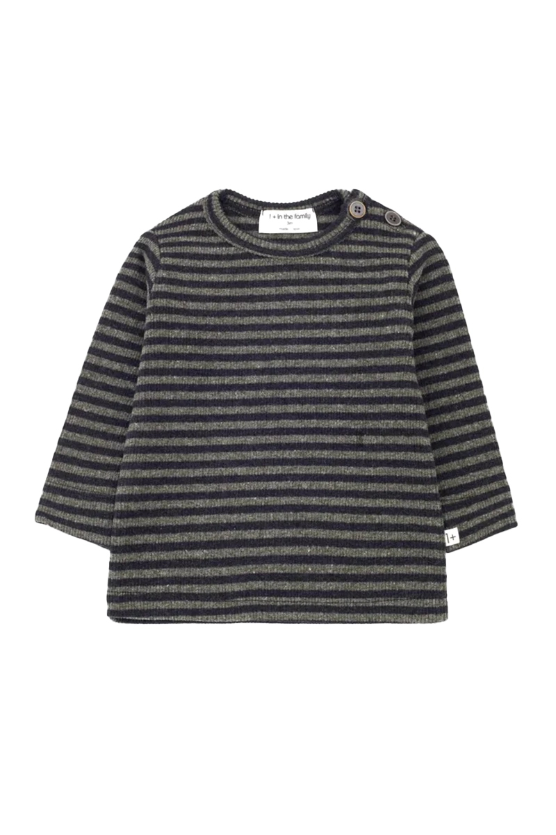 Baby t-shirt lange mouw groen