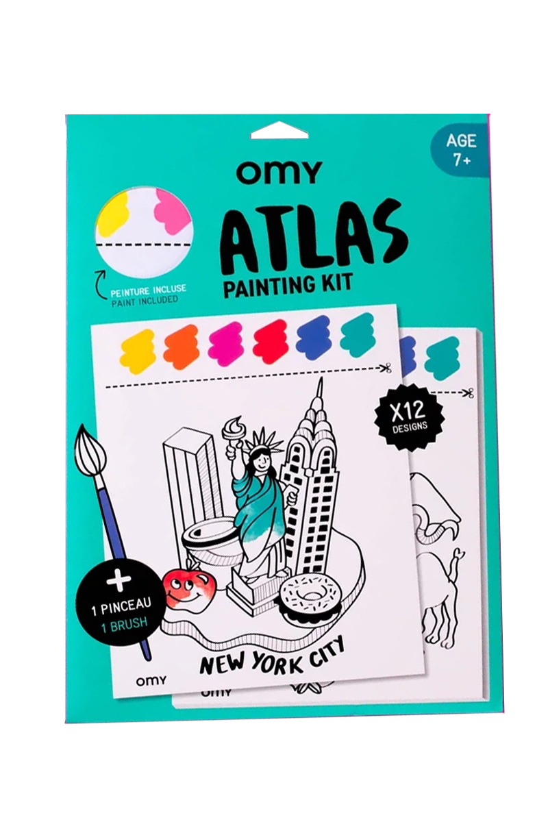 OMY Painting kit- atlas Groen-1 1