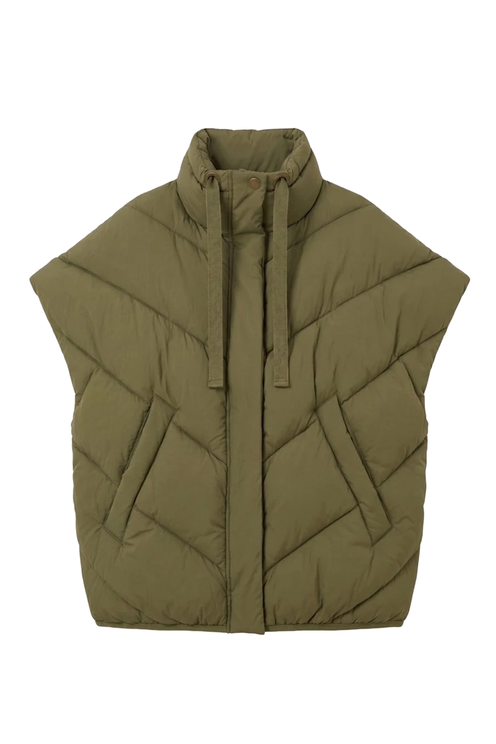 Dames bodywarmer groen