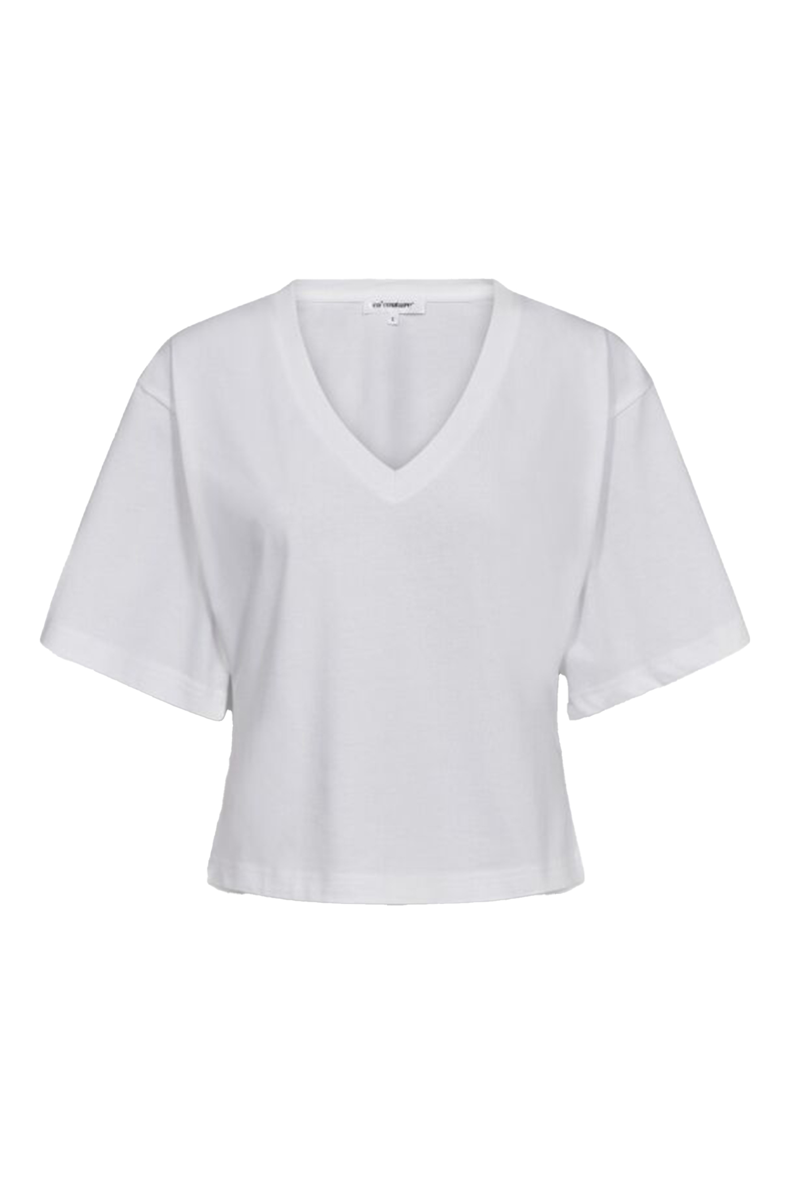 Dames t-shirt korte mouw wit
