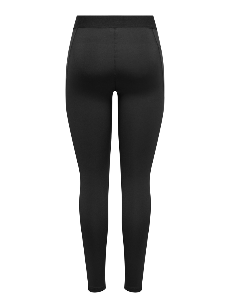 Fitness dames tight lang zwart