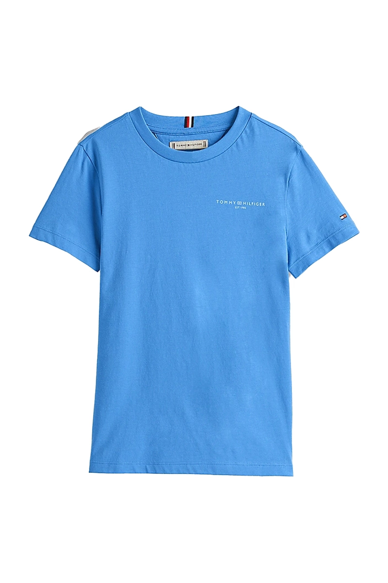 Jongens t-shirt korte mouw blauw