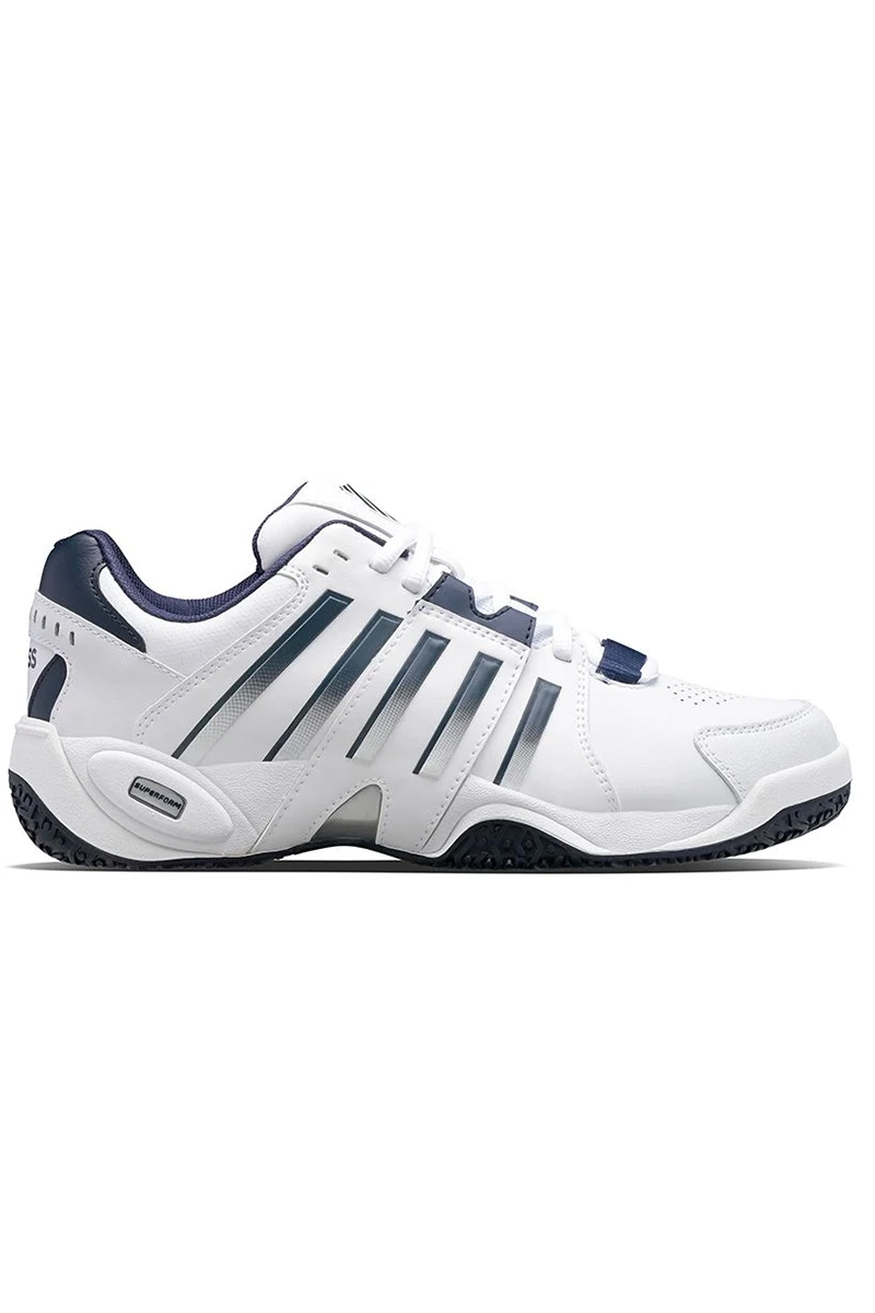 Tennisschoenen omni heren wit