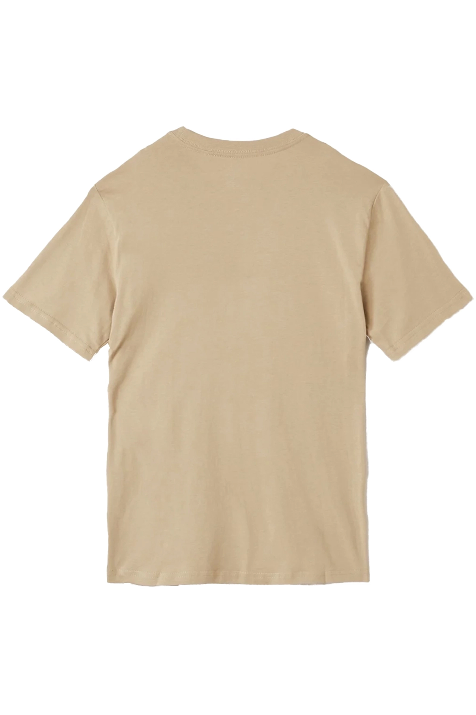 Jongens t-shirt korte mouw bruin