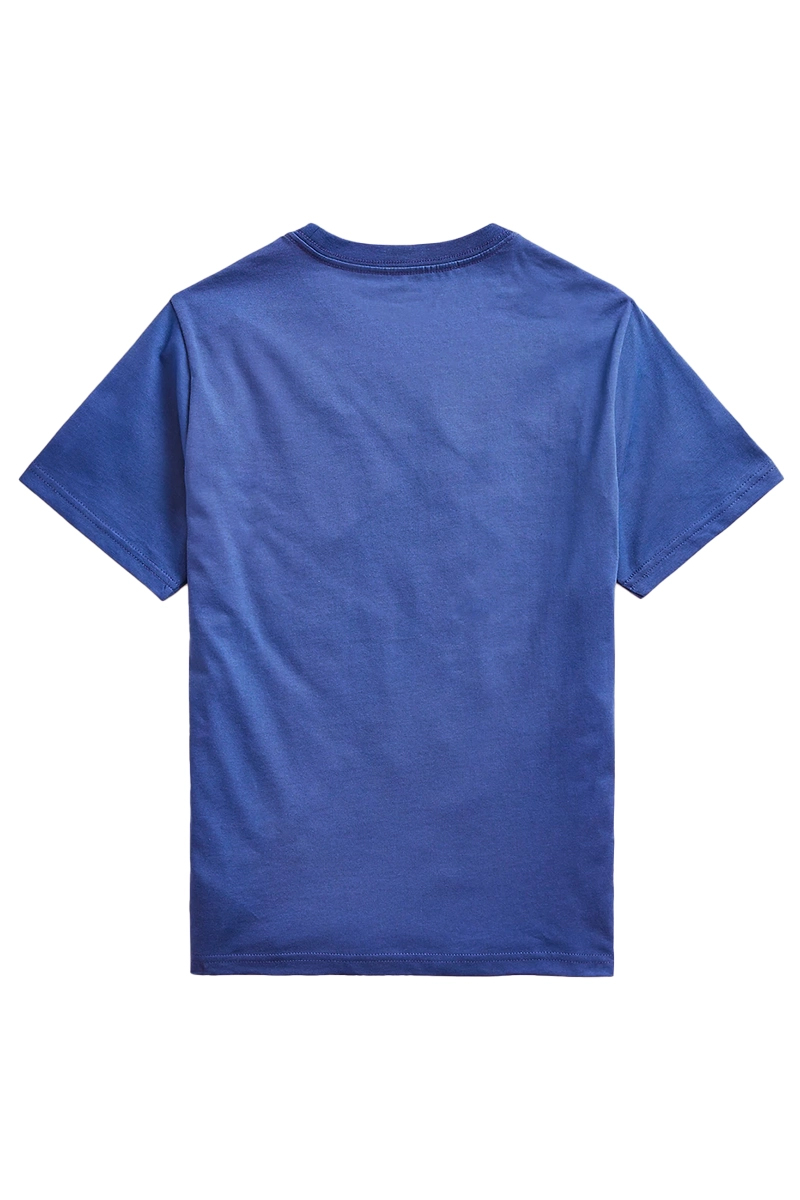 Jongens t-shirt korte mouw blauw