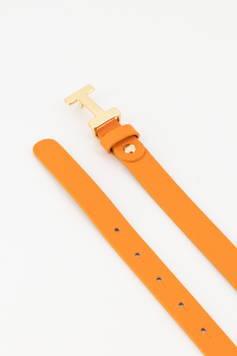 Dames riem oranje