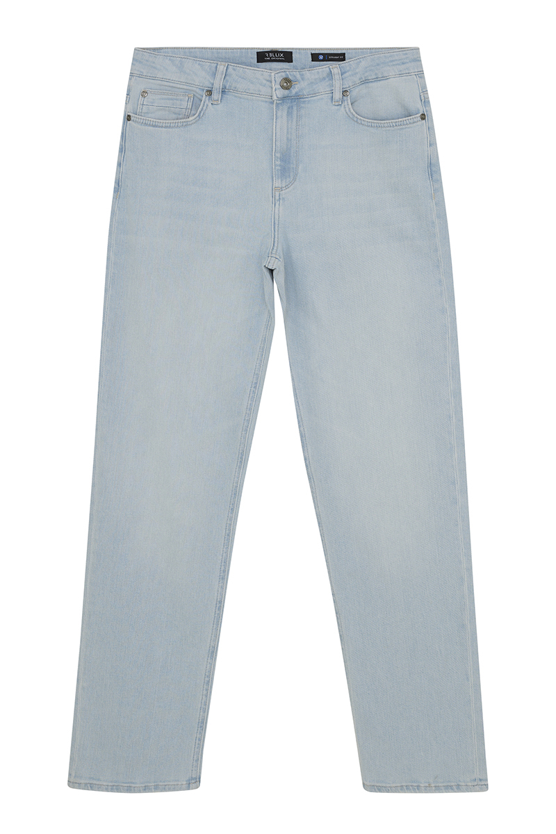 Rellix 2610 straight wide fit Blauw-1 1