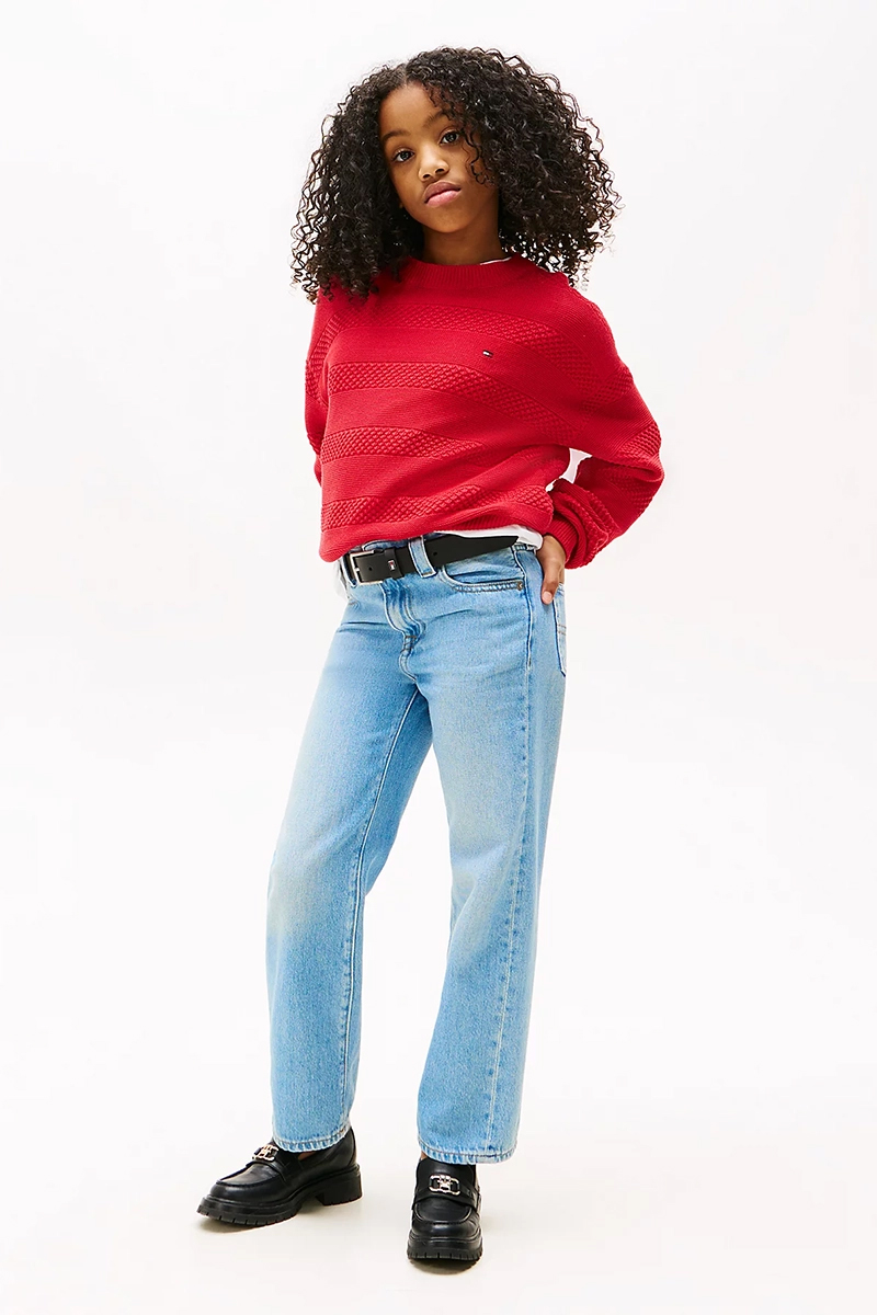 Meisjes jeans blauw