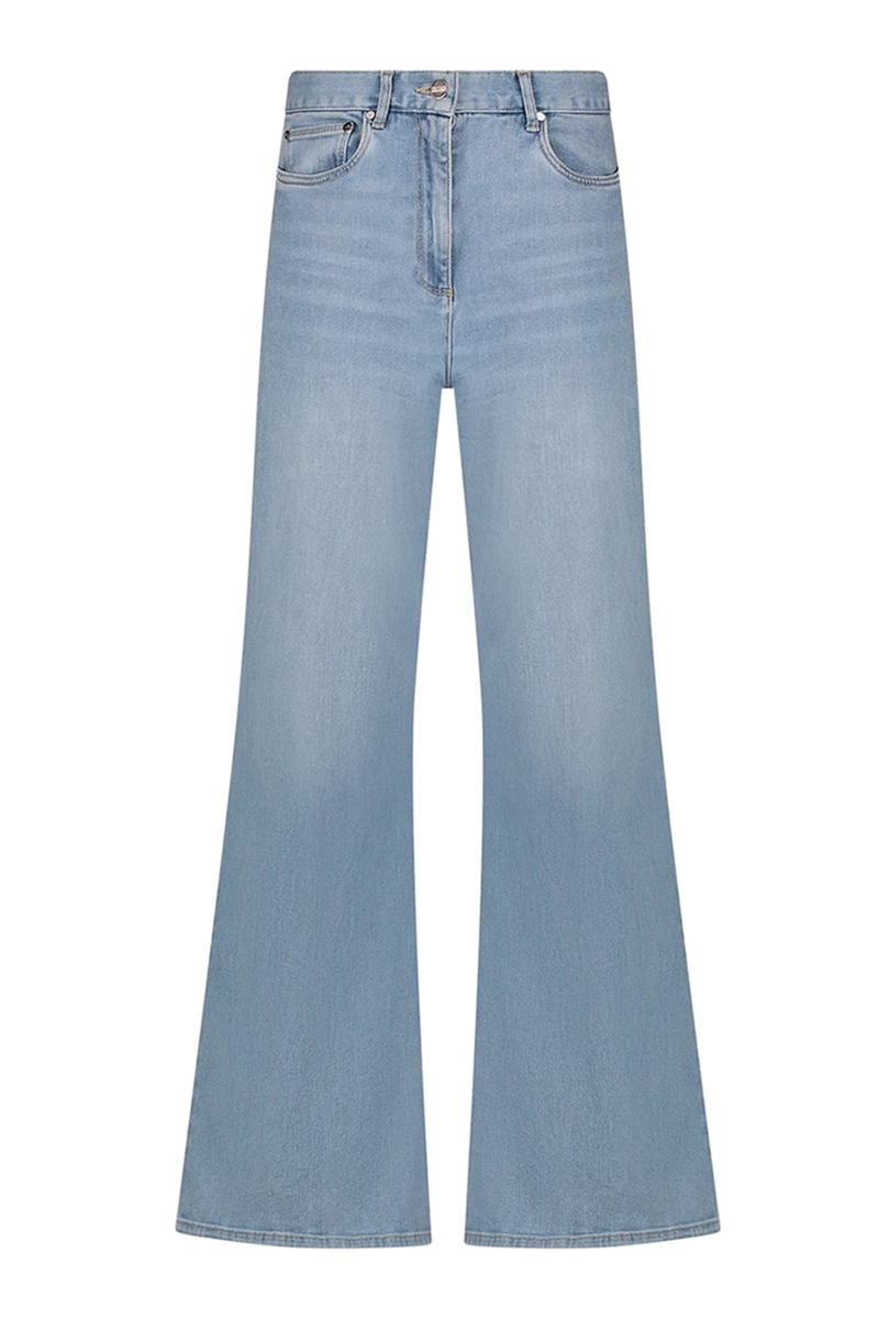 Dames broek blauw