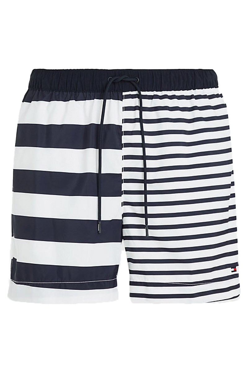 Bad/beach heren zwemshort blauw