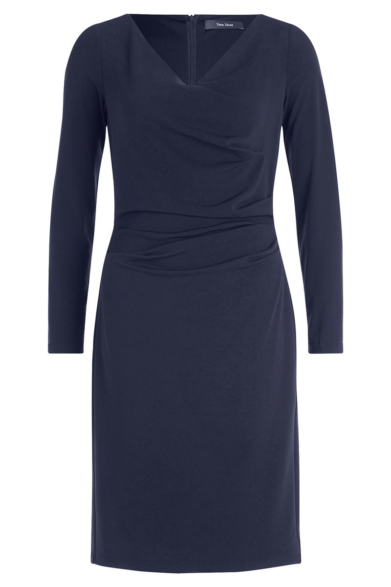 Dames jurk blauw