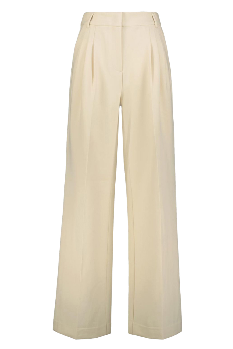 Dames broek ecru