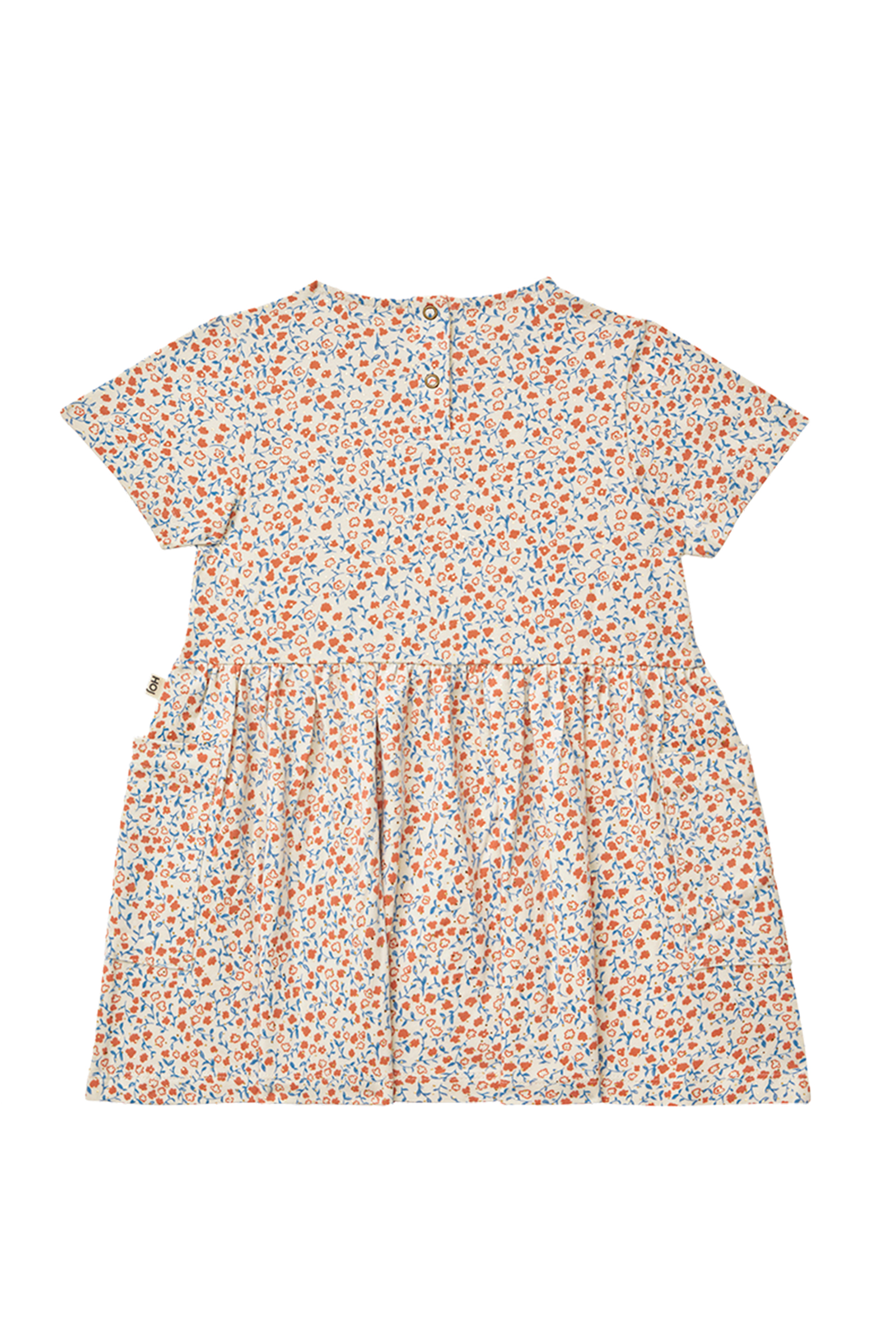 House Of Jamie Relaxed pocket dress Oranje-1 3