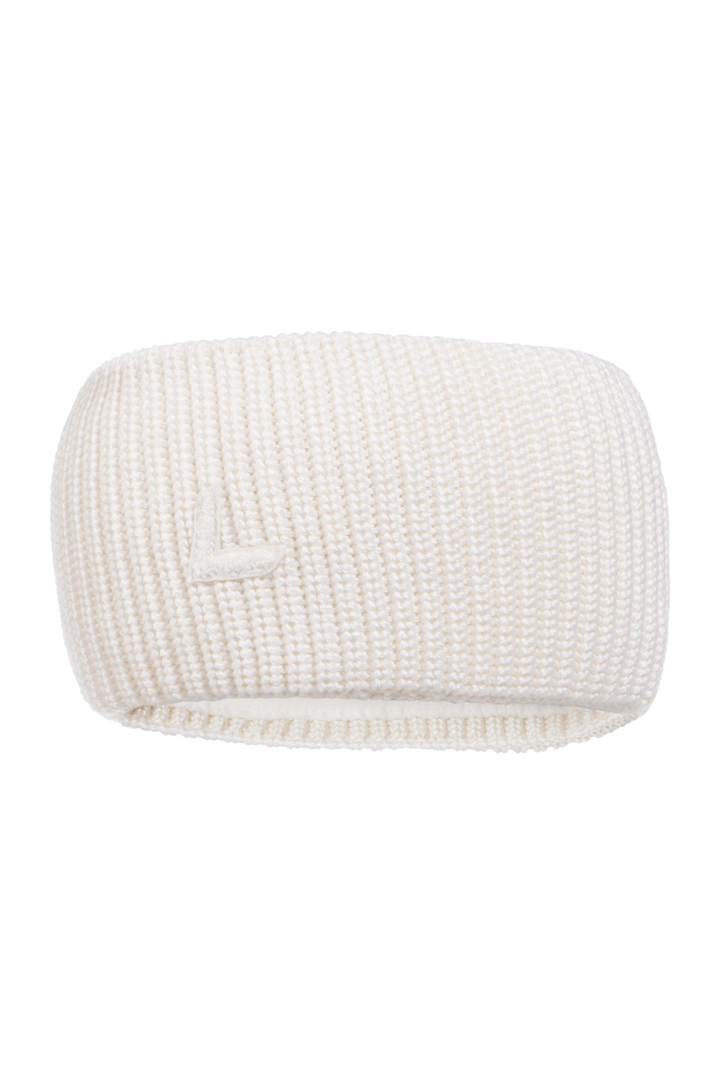 Wintersport haarband senior ecru