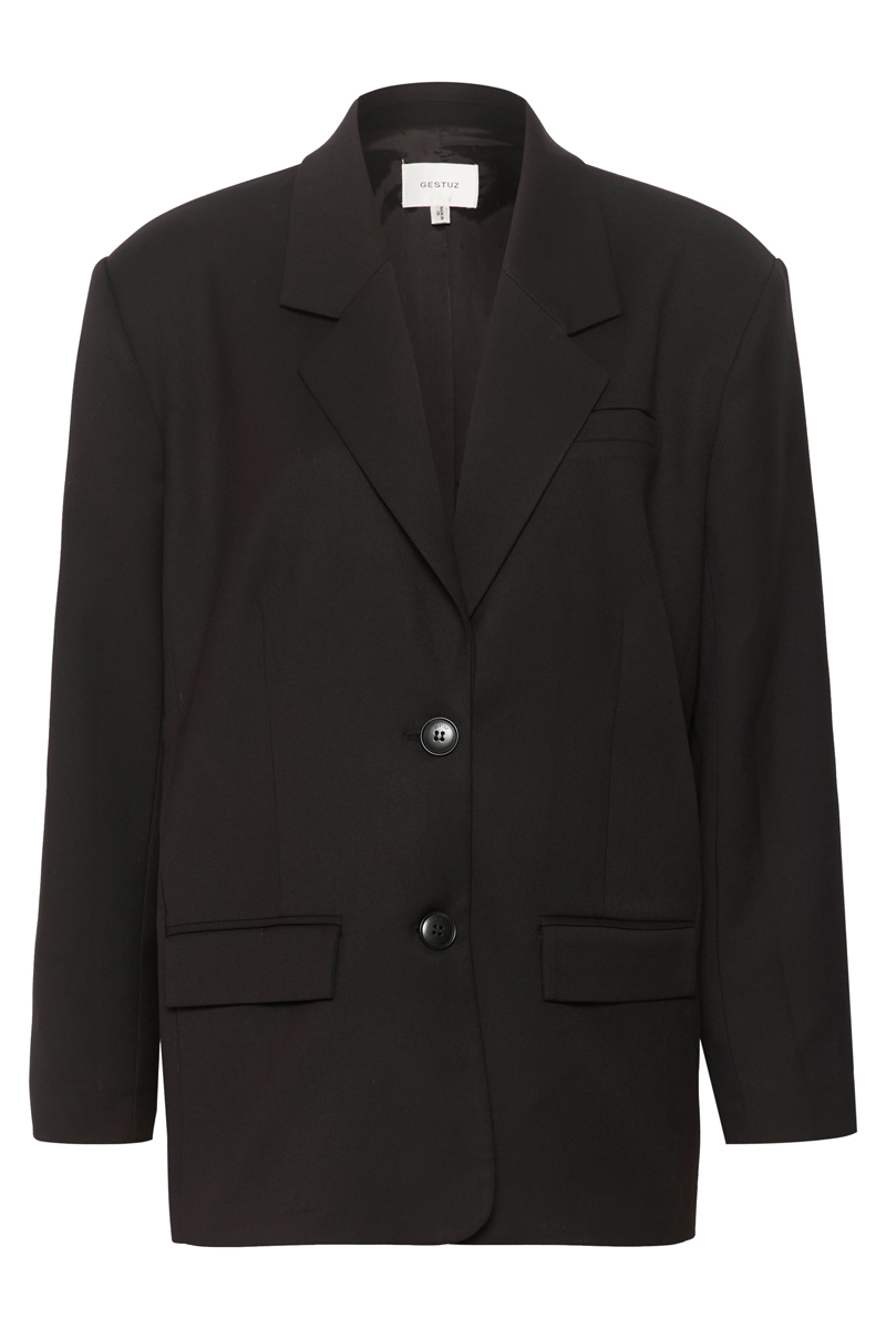 Dames blazer zwart