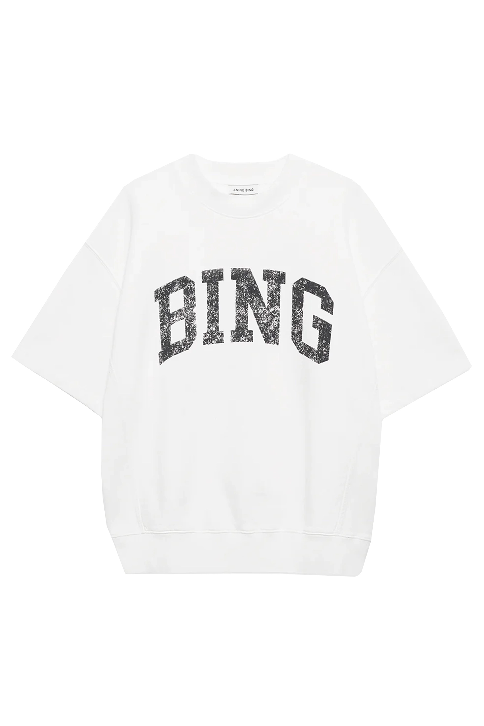 Anine Bing Jay sweatshirt Ecru-1 1