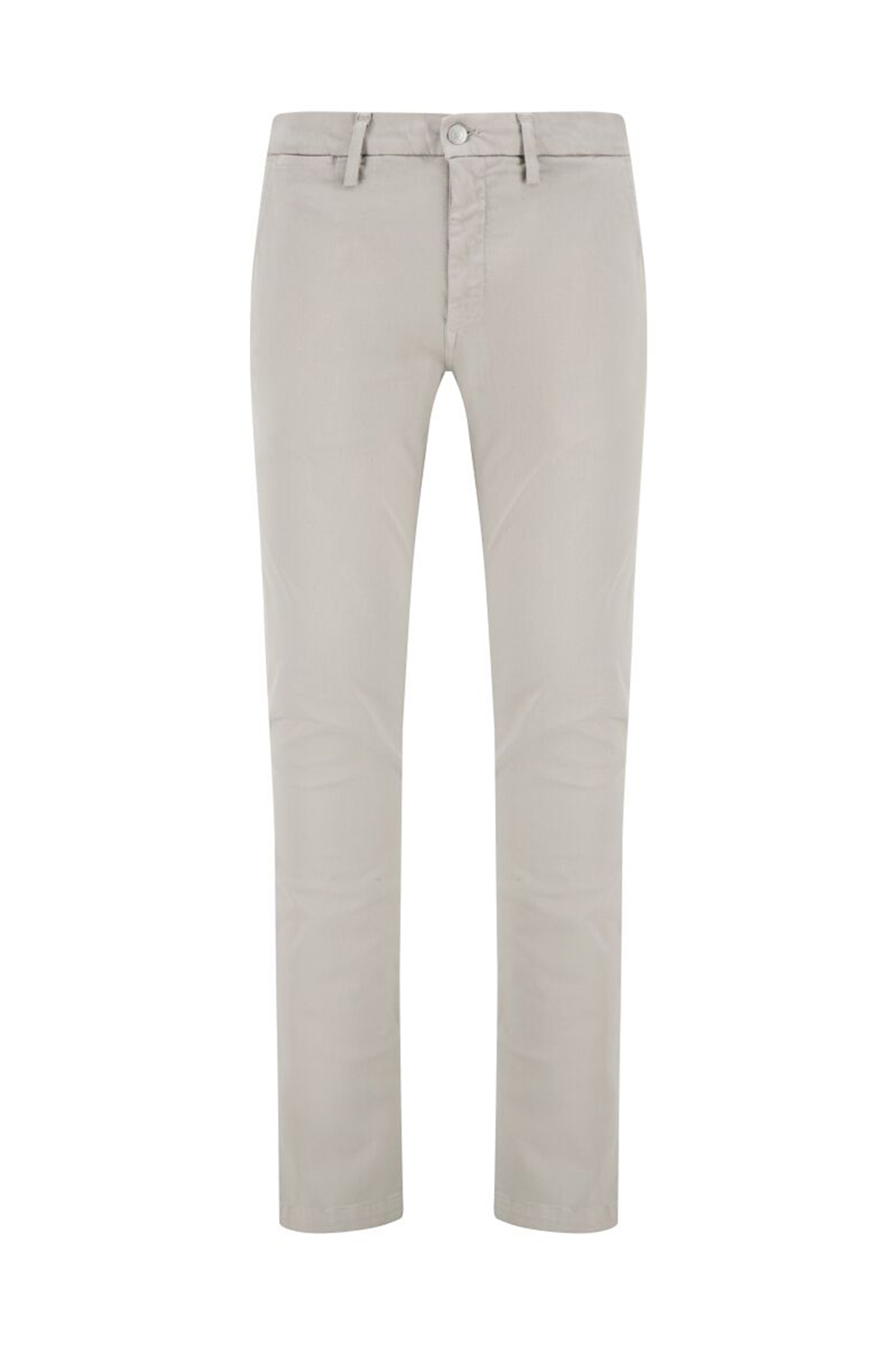 Heren chino grijs