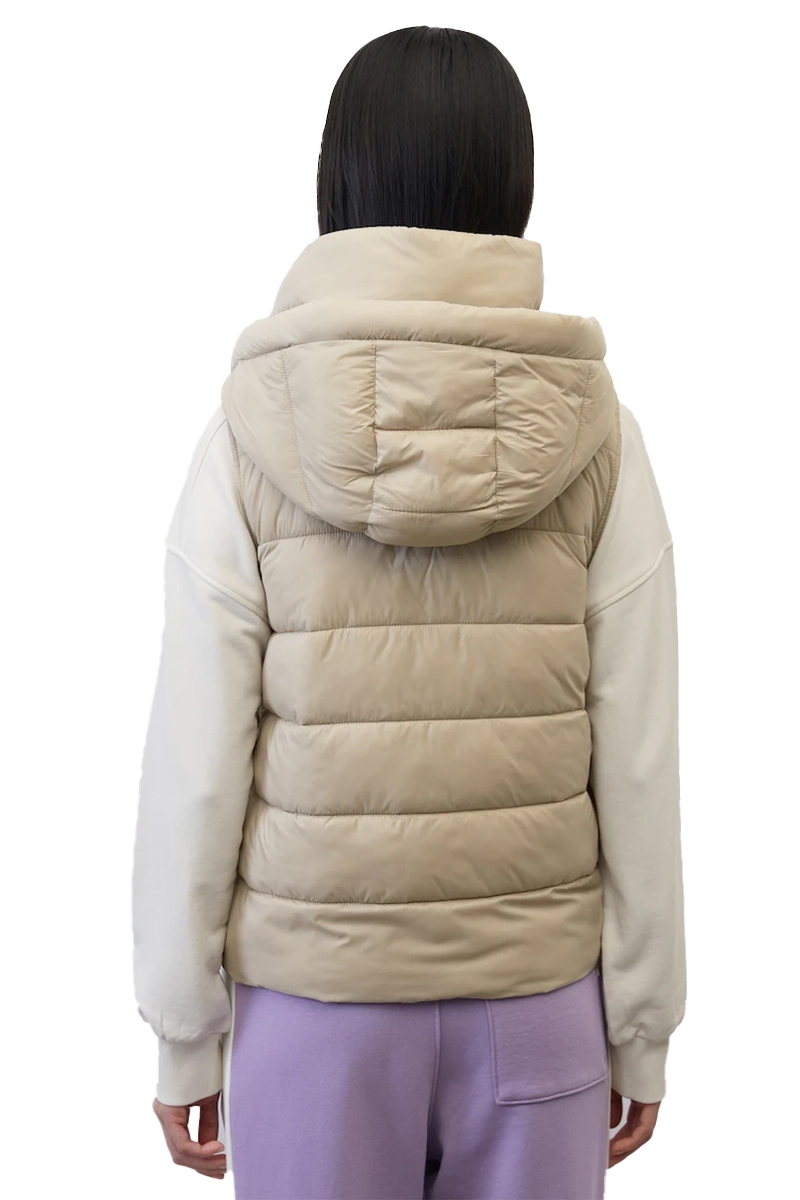Marc O'Polo Recycled no down, vest, detachable Bruin/Beige-1 3