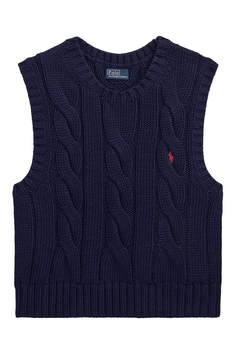 Polo Ralph Lauren CTN CBL SL  Blauw-1 1