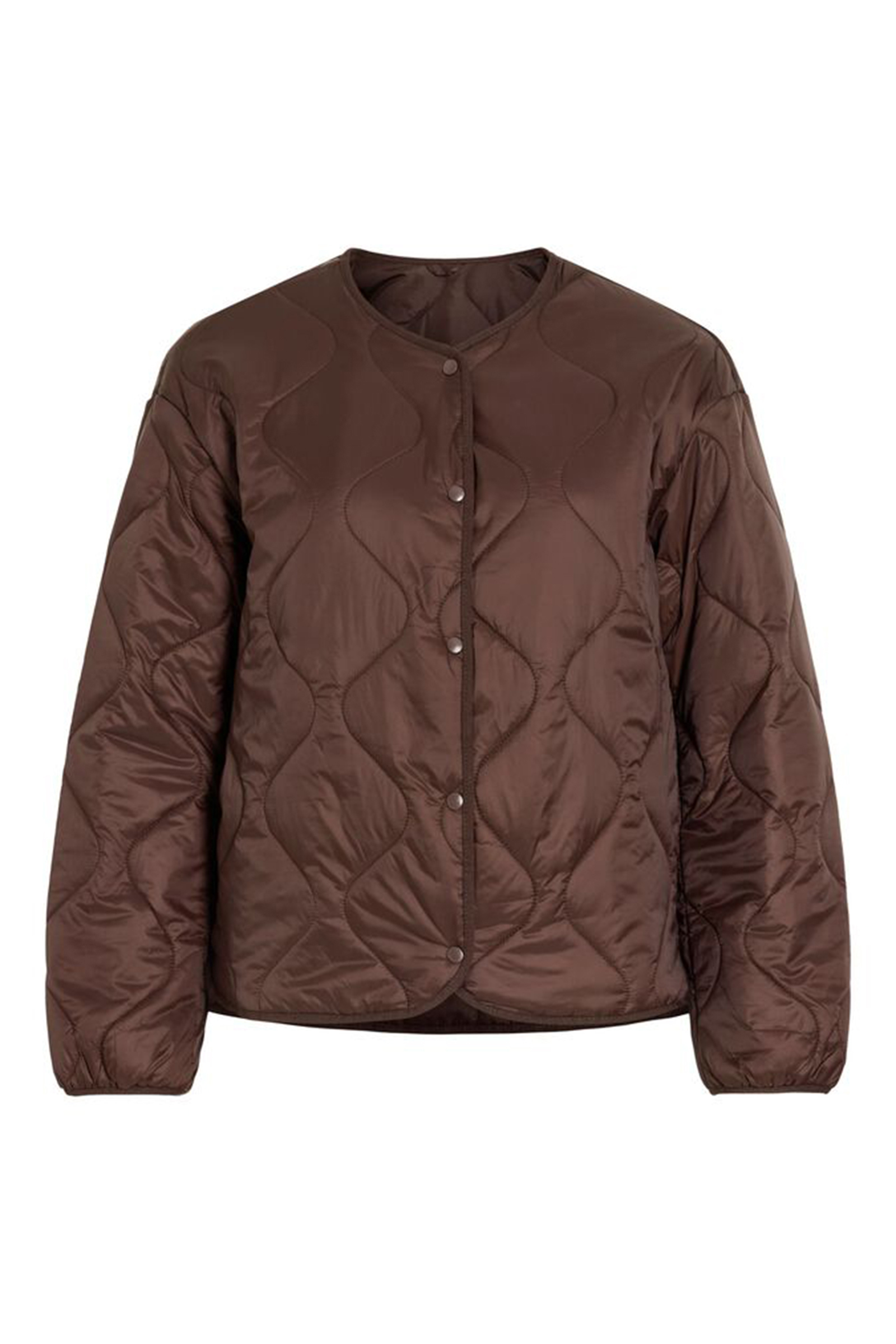 Dames jas bruin