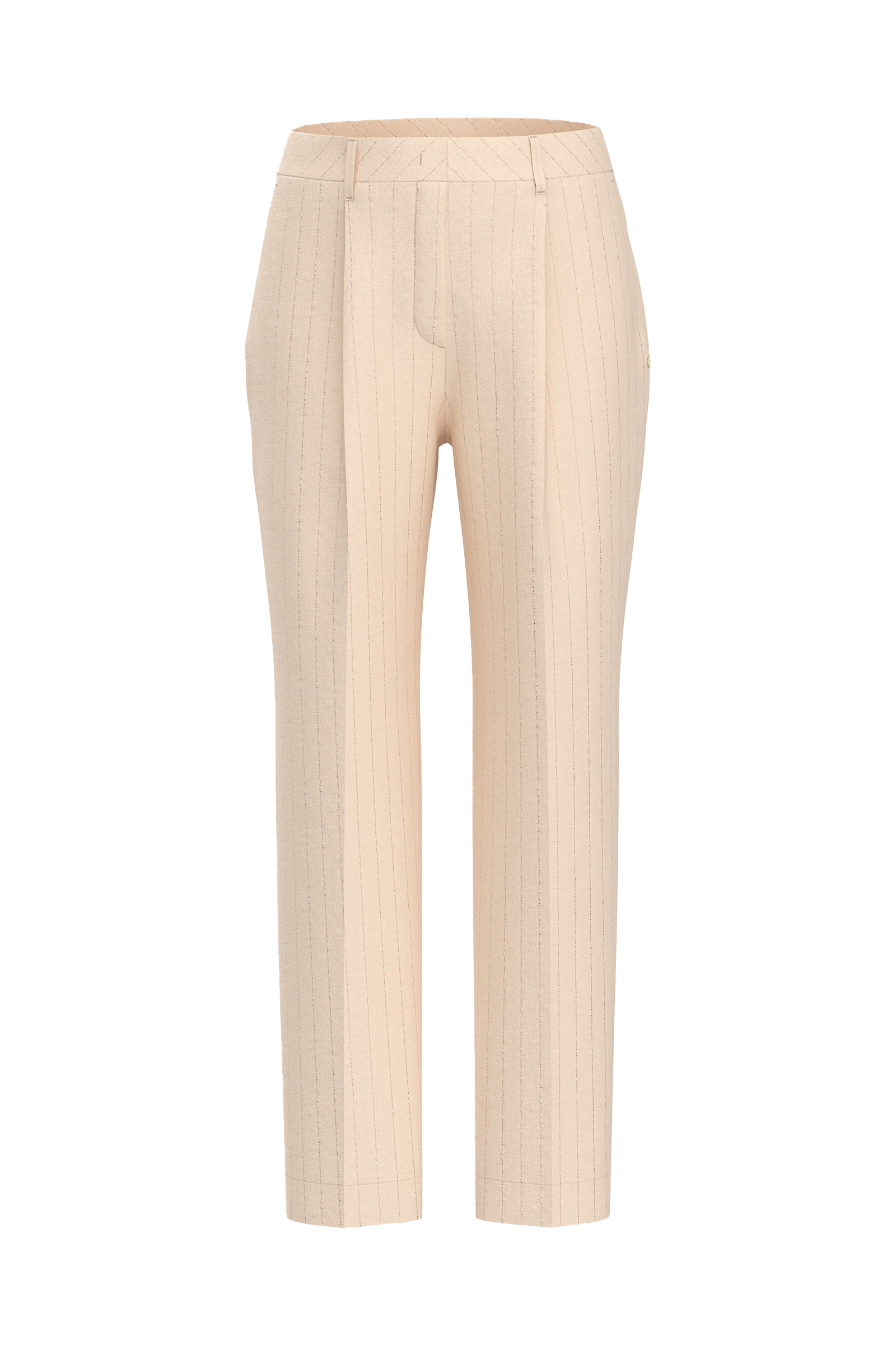 Dames broek ecru