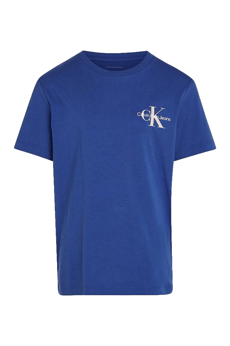 Jongens t-shirt korte mouw blauw