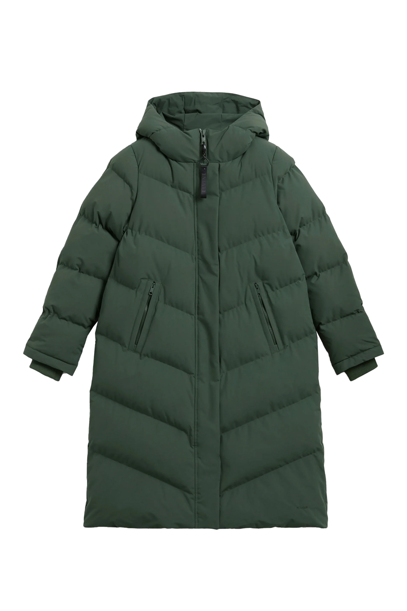 Dames jas groen