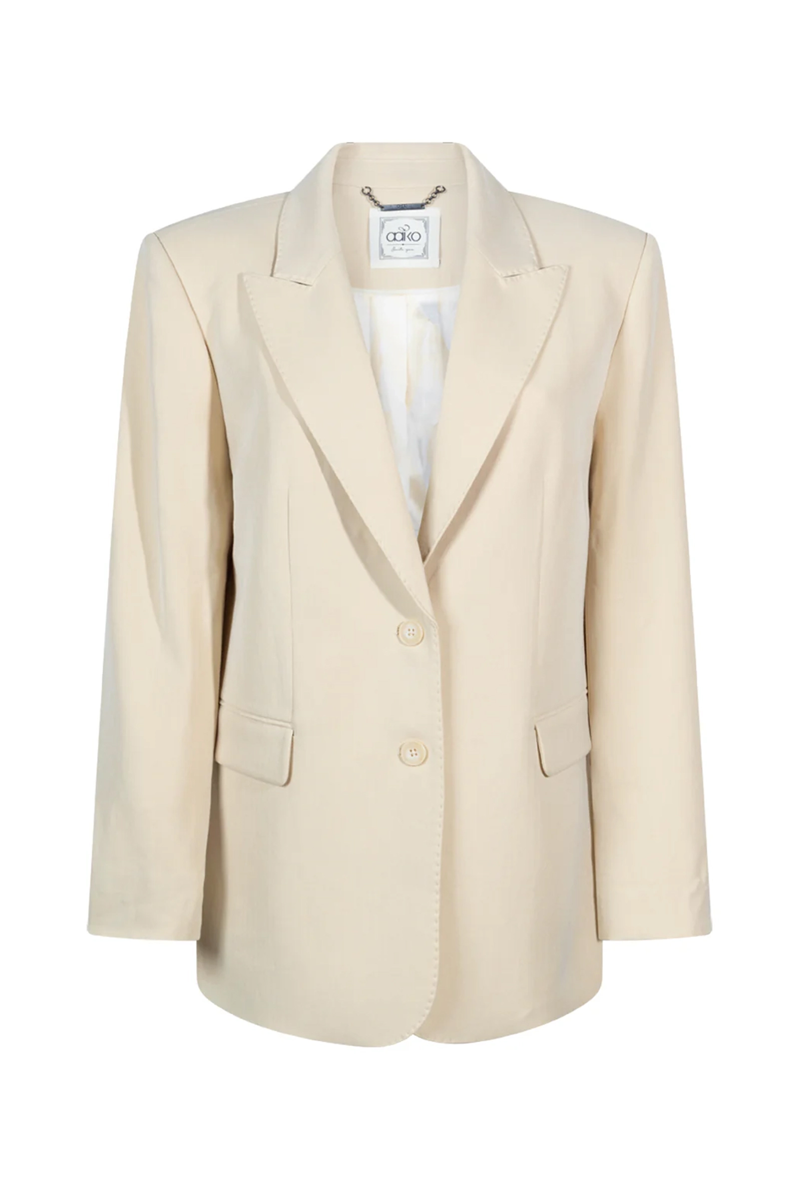 Dames blazer bruin