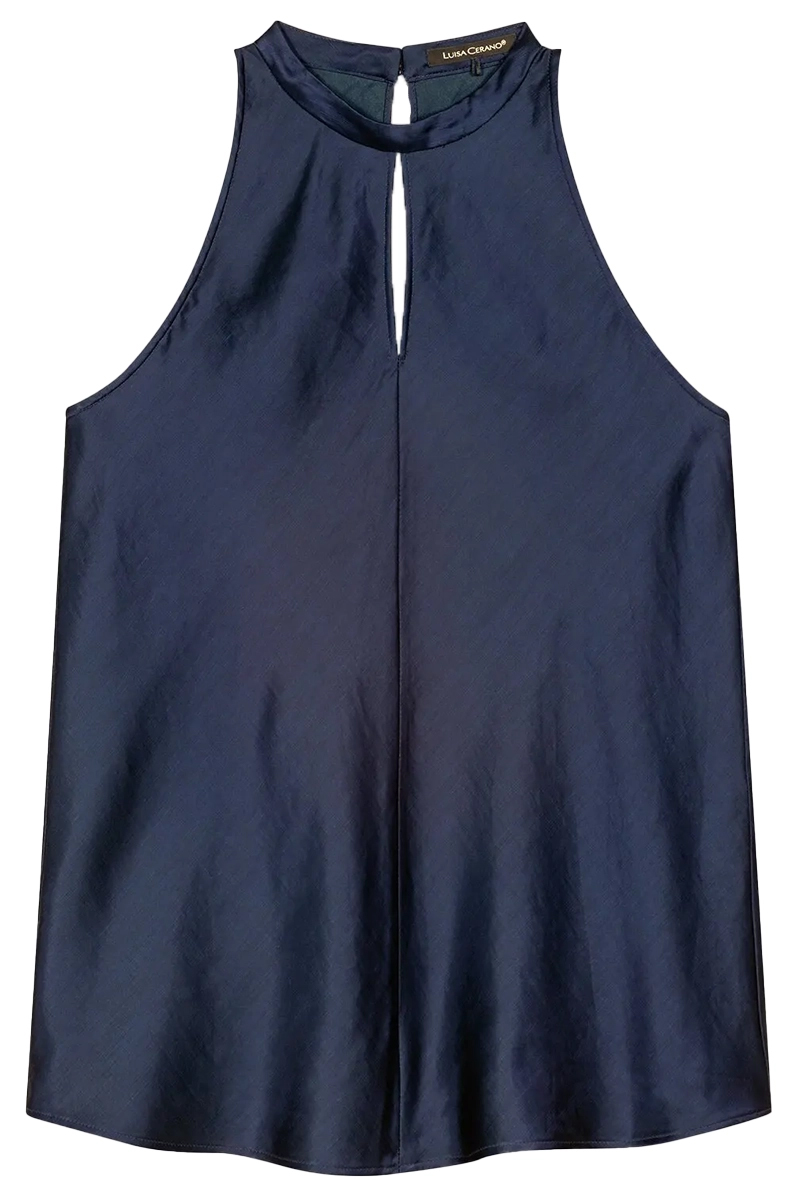 Dames top blauw