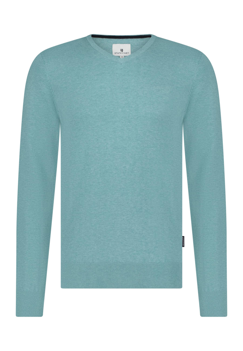 Heren trui blauw