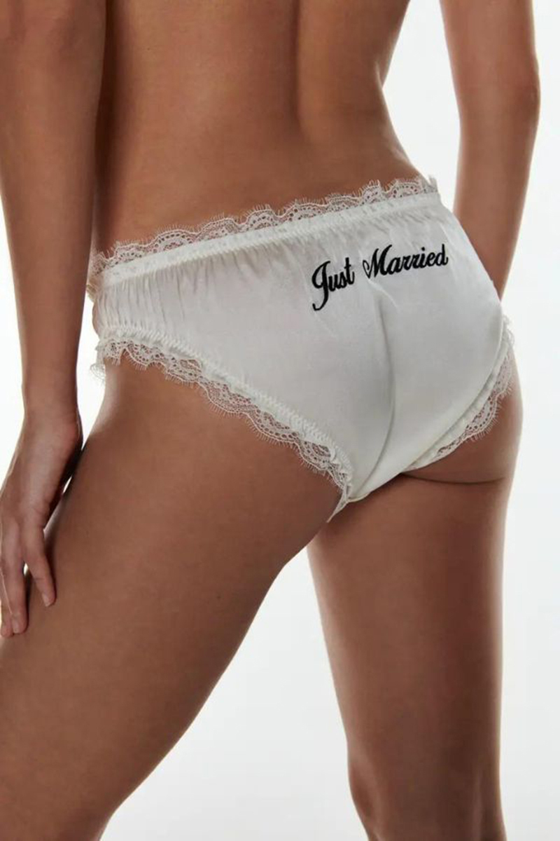 Lingerie dames slip ecru