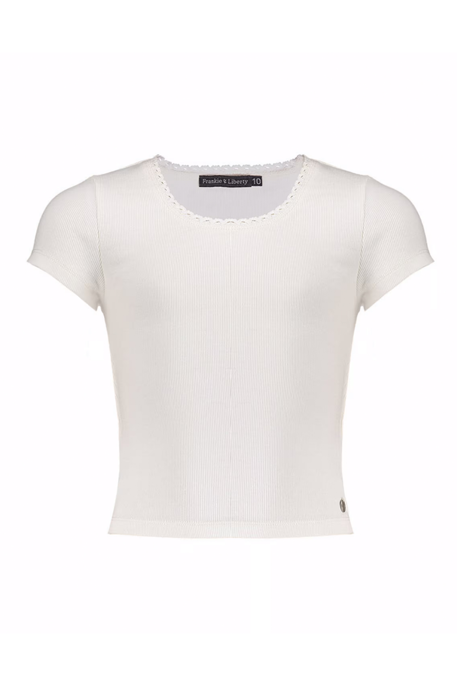 Frankie & Liberty Rixt tee Ecru-1 1