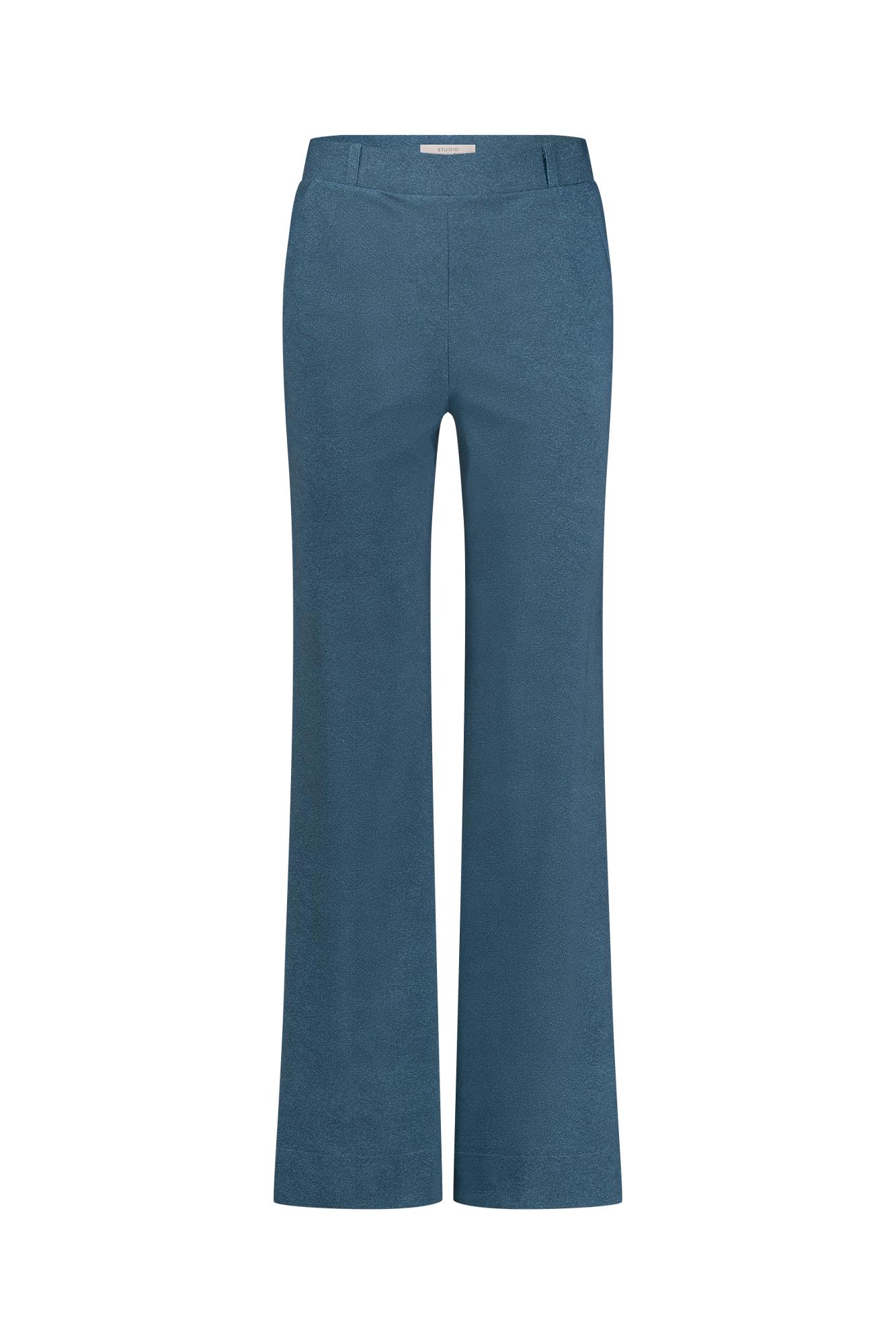 Dames broek blauw