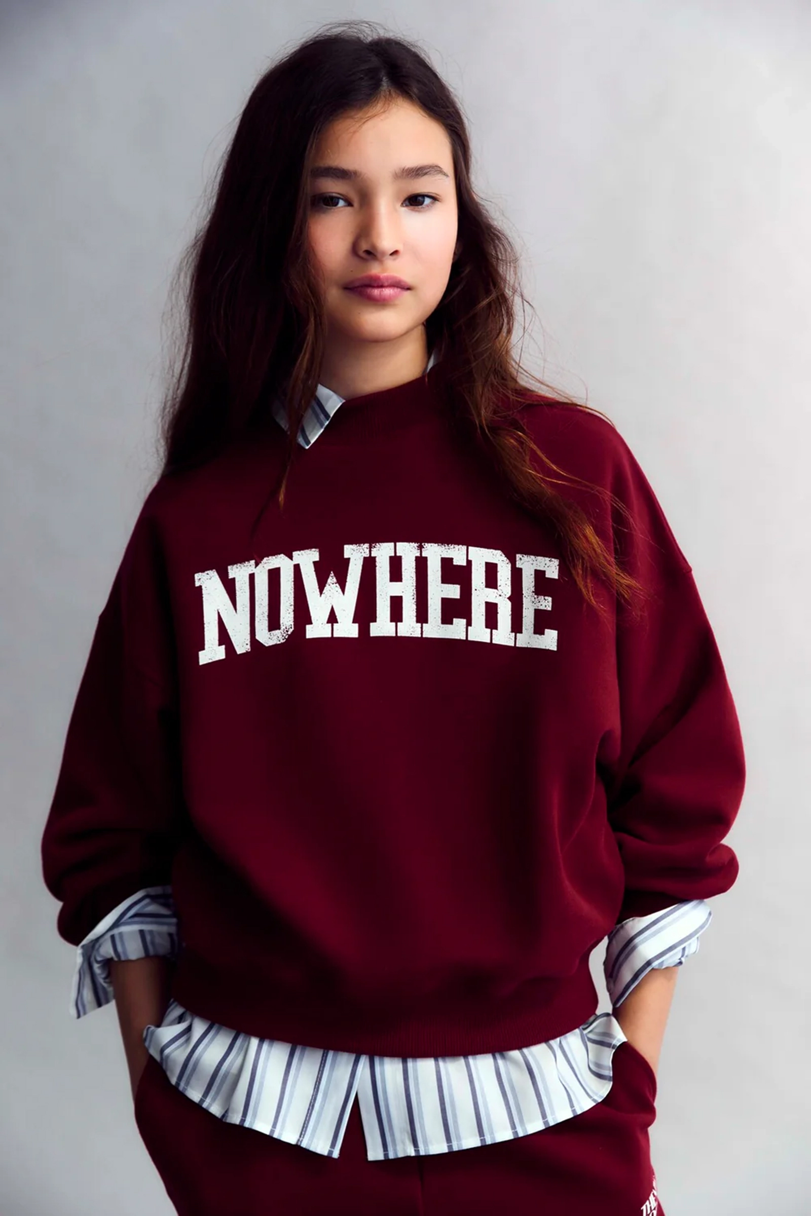 Meisjes sweater rood